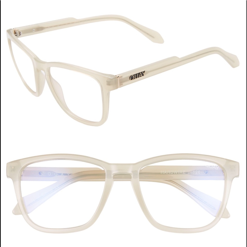 Quay Hardwire blue light glasses